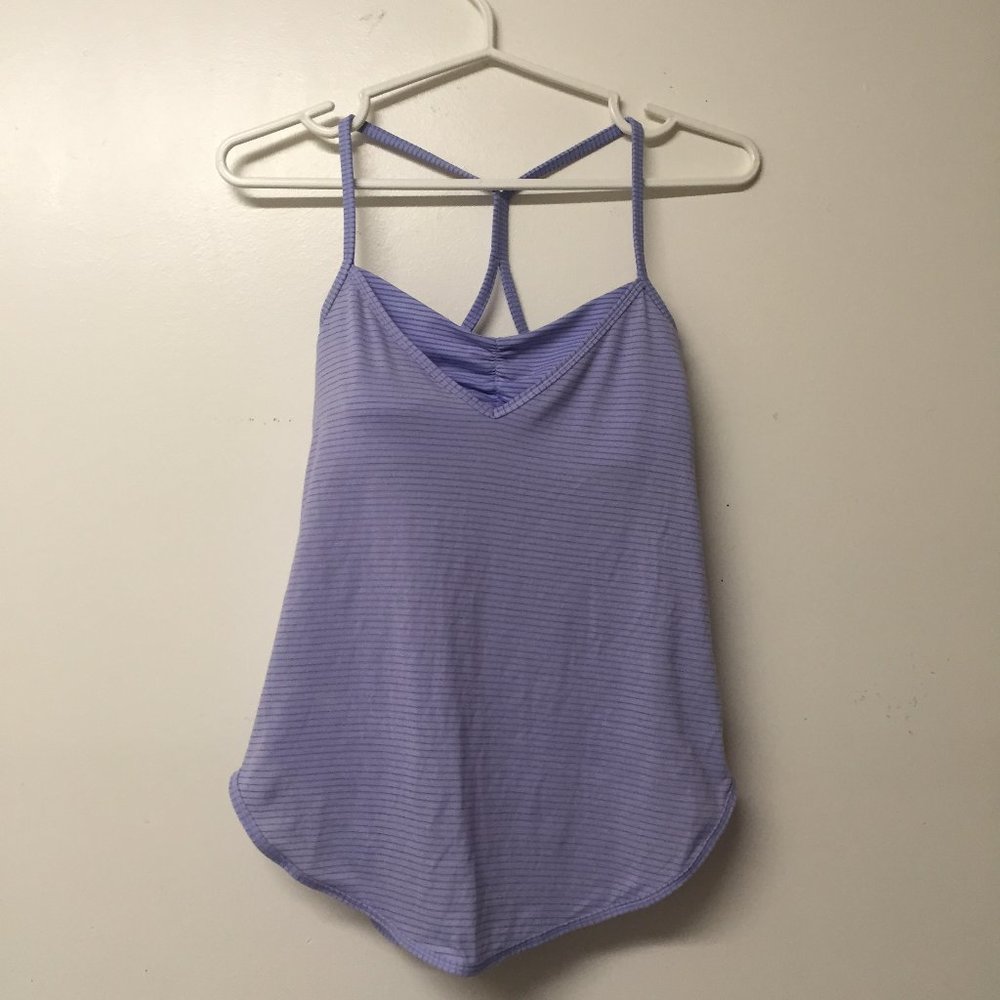 Lululemon Roll Out Tank
Heathered Lavender Dusk Size 2
